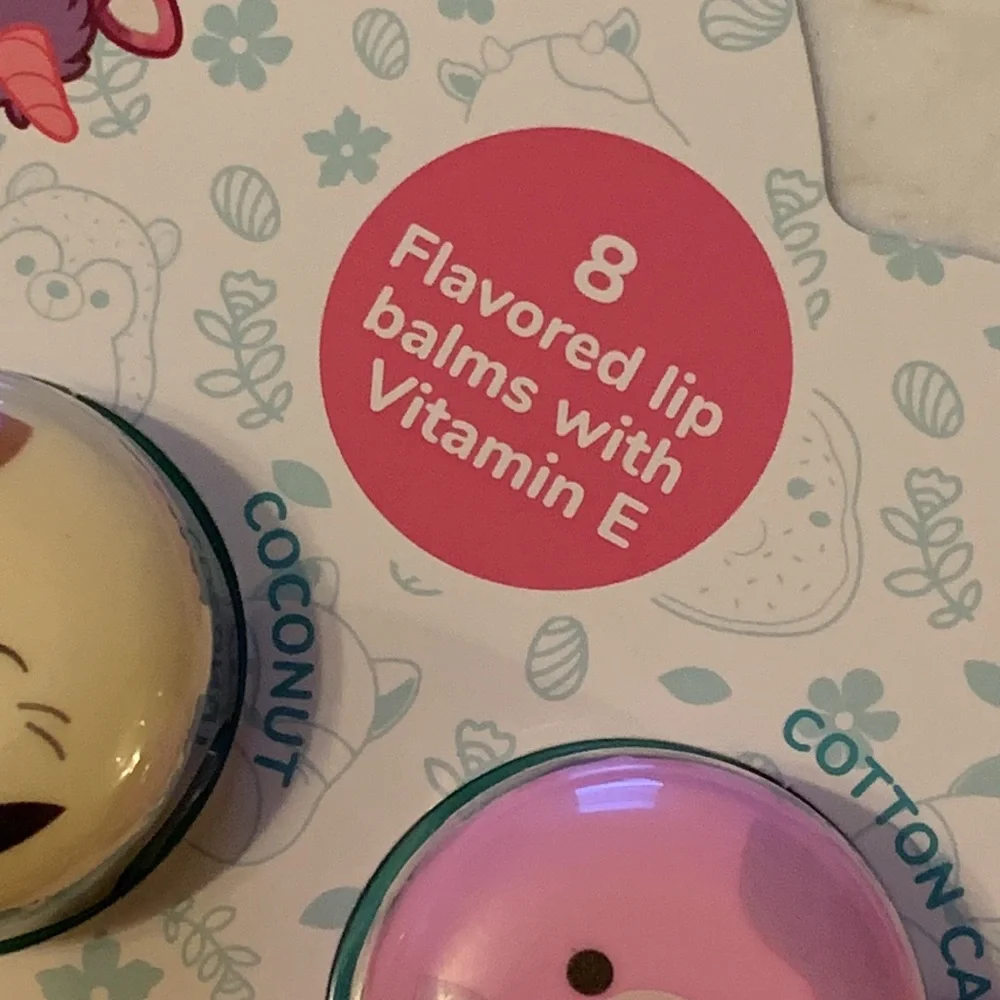 Squishmallows 8 Flavored Lip Balm Macaron Lip Balms